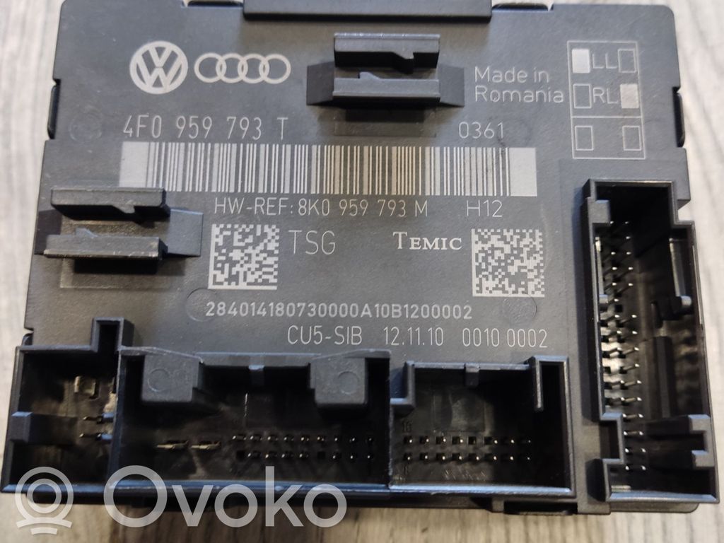 Door control unit/module   4F0959793T,4F0959793M