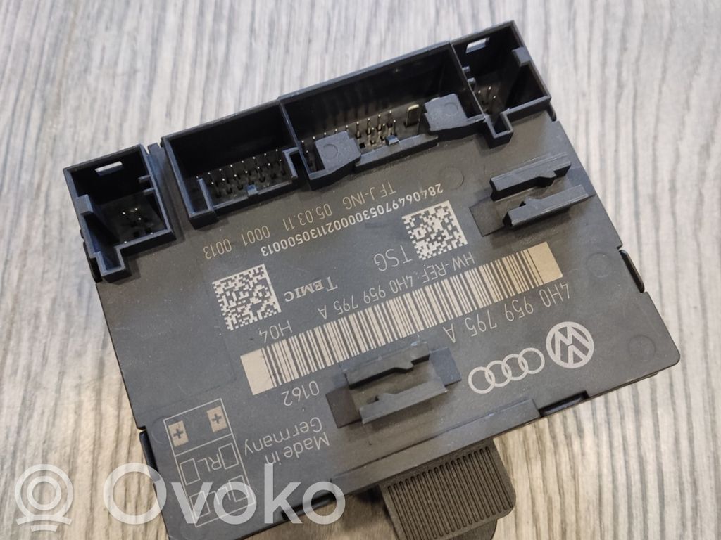 Audi A8 S8 D4 4H Door control unit/module 
