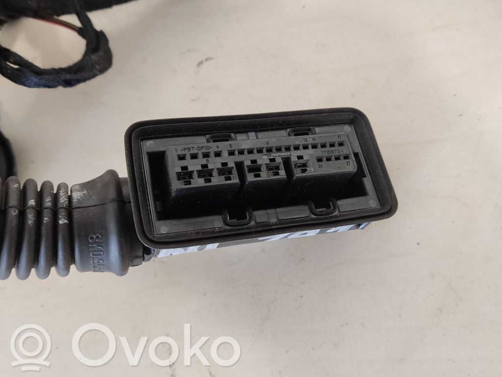 Audi A8 S8 D4 4H Cableado de puerta trasera 