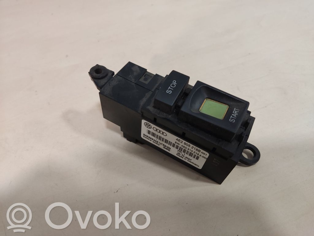 Audi A8 S8 D3 4E Engine start stop button switch 