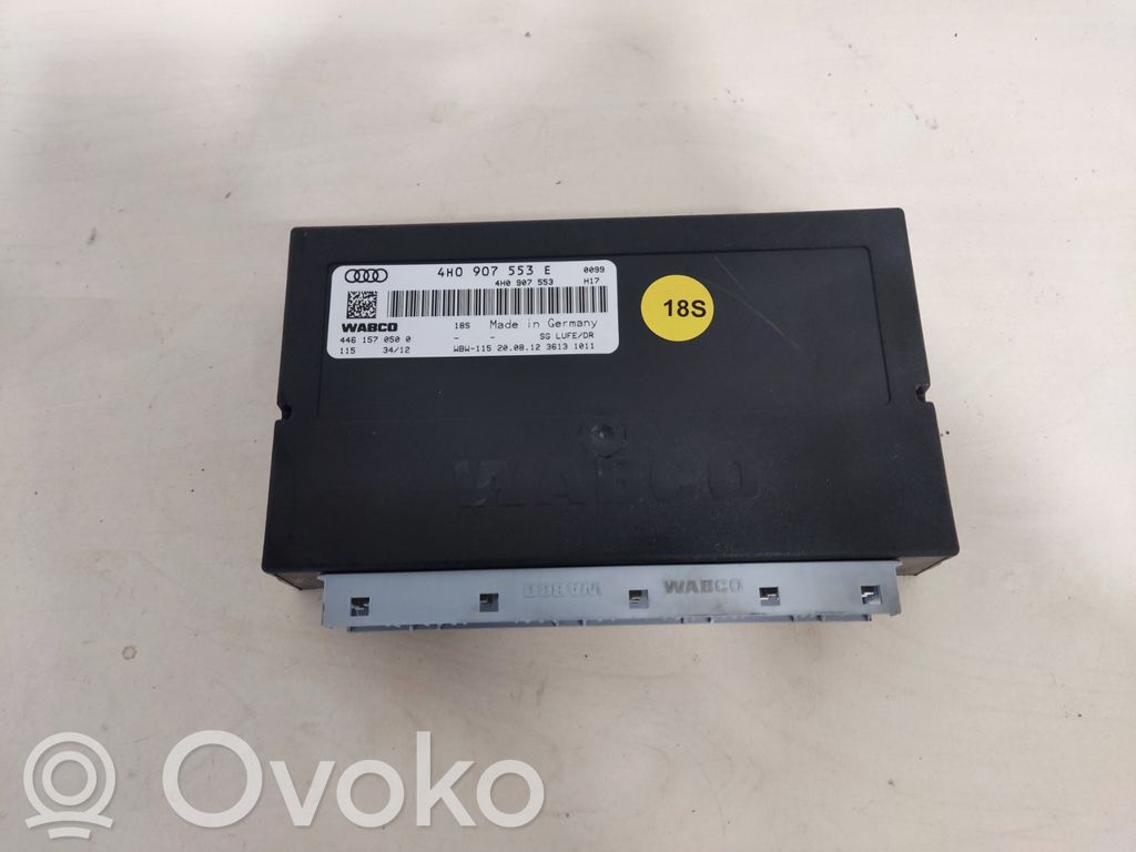Audi A8 S8 D4 4H Module de commande suspension 