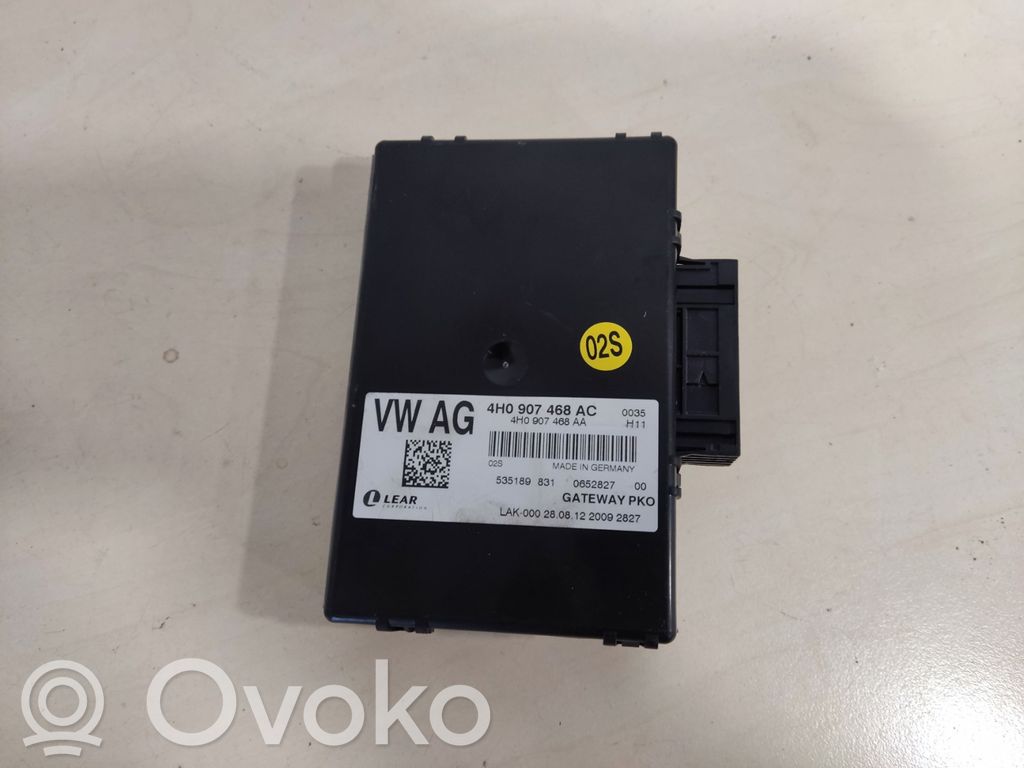 Audi A8 S8 D4 4H Gateway control module 