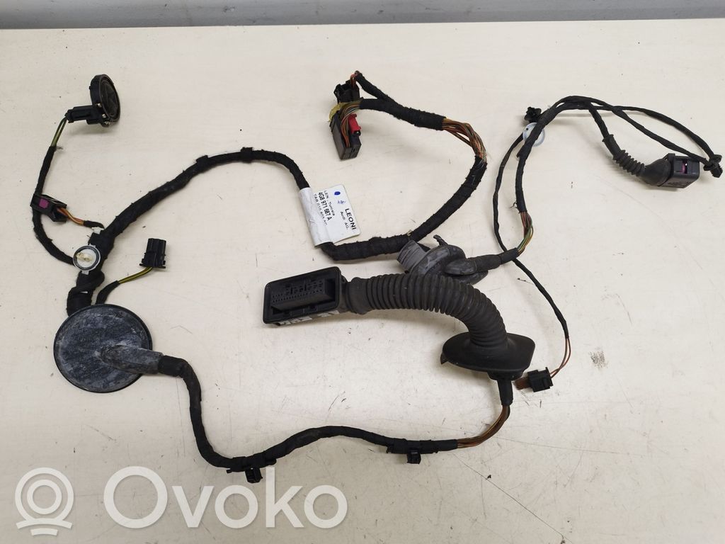 Audi A7 S7 4G Cableado de puerta trasera 