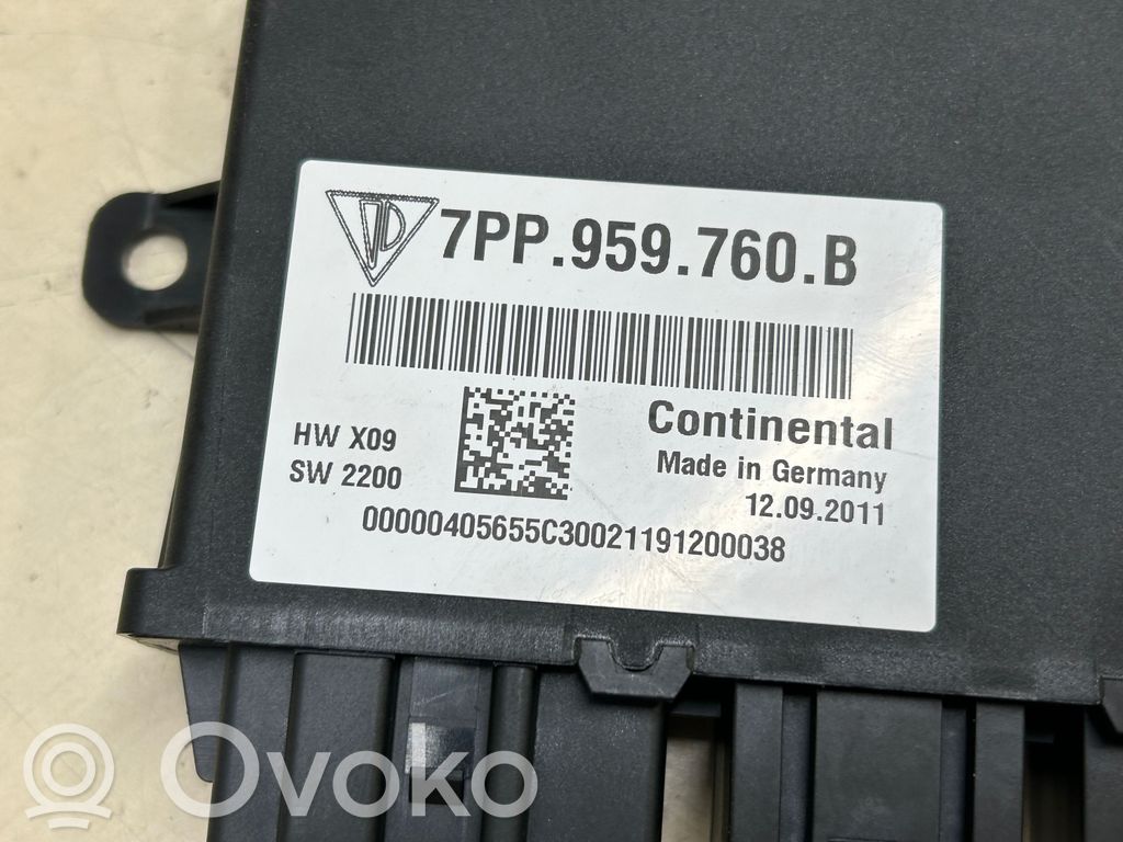 Porsche Cayenne (92A) Module de commande de siège 