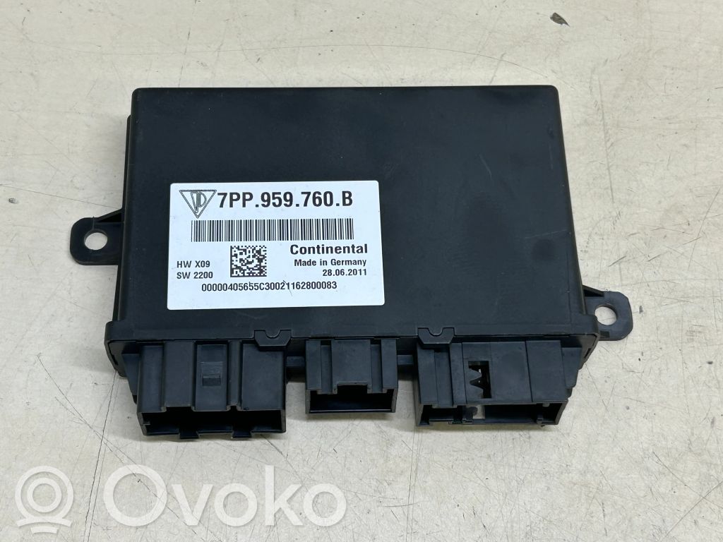 Porsche Cayenne (92A) Module de commande de siège 
