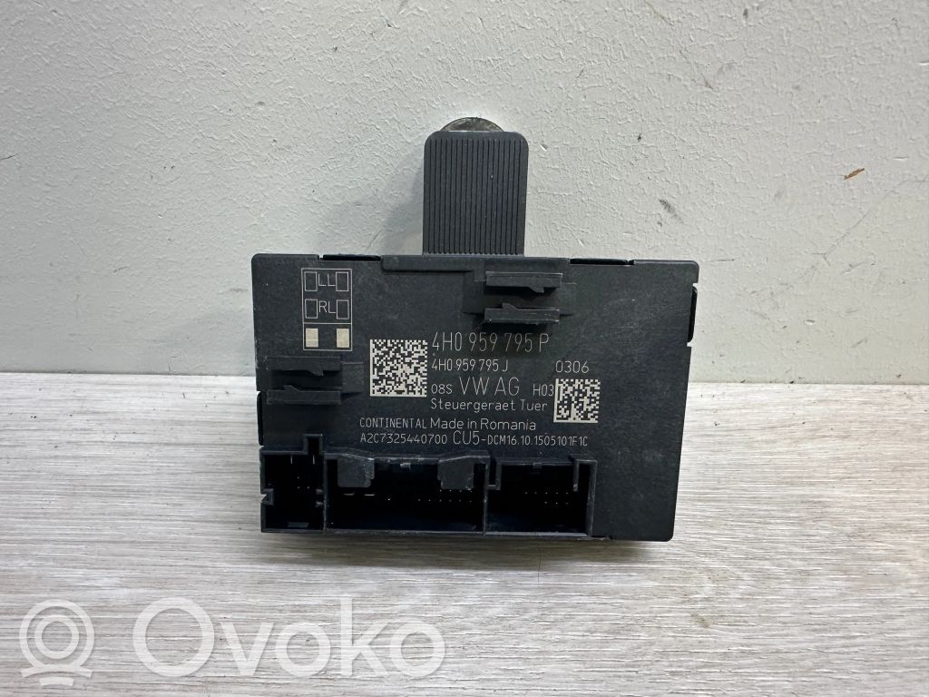 Unité de commande module de porte   4H0959795P,4H0959795J,A2C7325440700