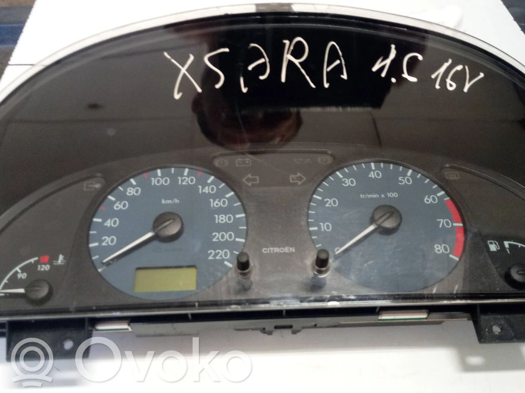 Citroen Xsara Speedometer (instrument cluster) 
