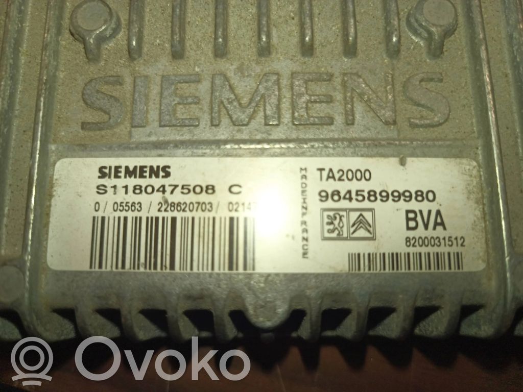 Citroen C5 Pavarų dėžės valdymo blokas 