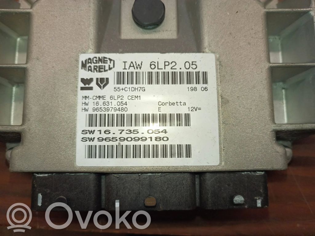 Citroen C4 I Unidad de control/módulo del motor 
