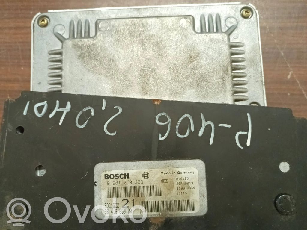 Peugeot 406 Engine control unit/module 