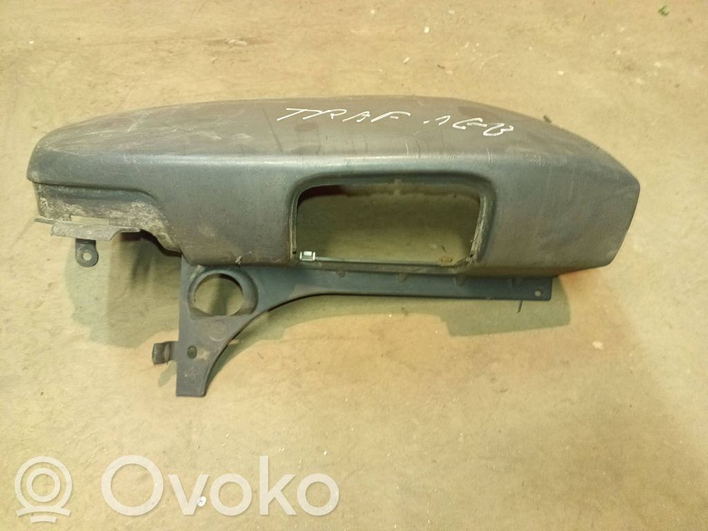 Renault Trafic II (X83) Moldura de la esquina del parachoques trasero 