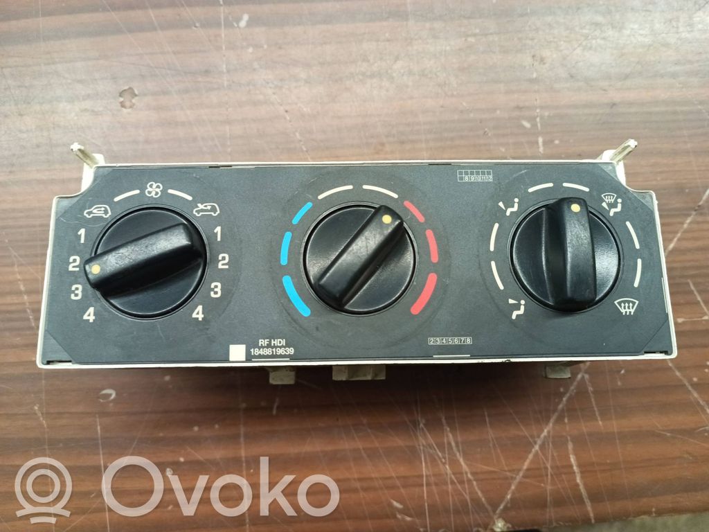 Peugeot Partner Climate control unit 