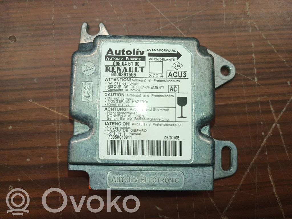 Renault Master II Airbag control unit/module 