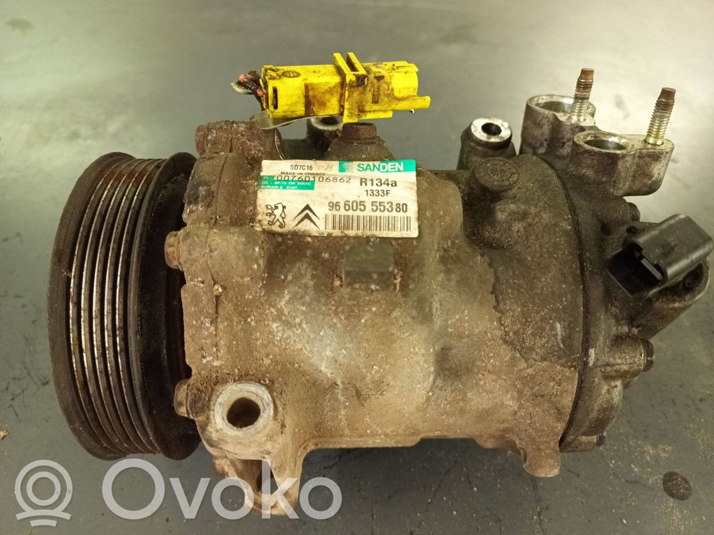 Citroen C5 Klimakompressor Pumpe 