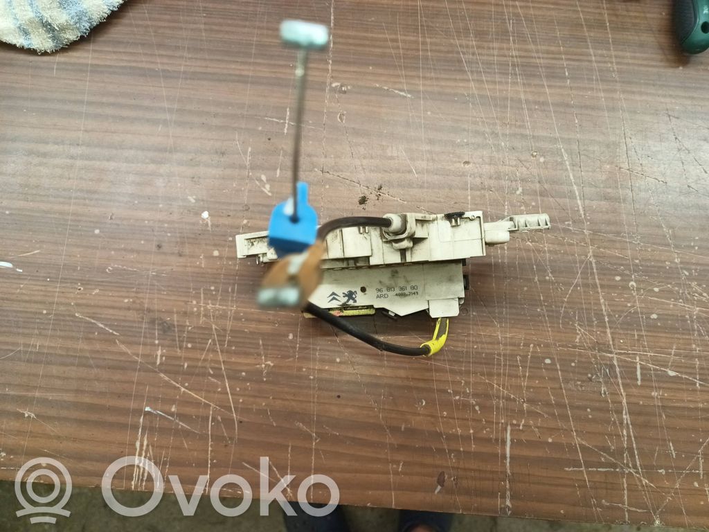 Citroen Jumpy Rear door lock 