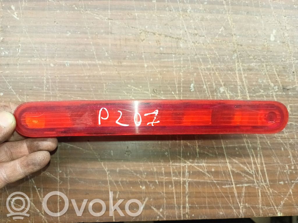 Peugeot 207 Papildu bremžu signāla lukturis 