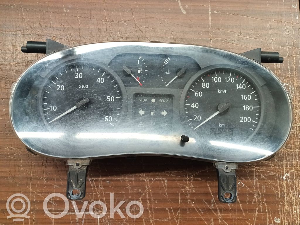 Renault Trafic II (X83) Speedometer (instrument cluster) 