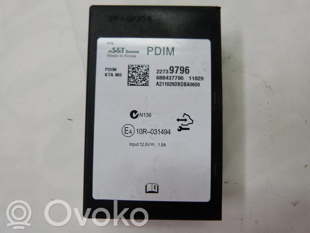 Bluetooth control unit module   22739796