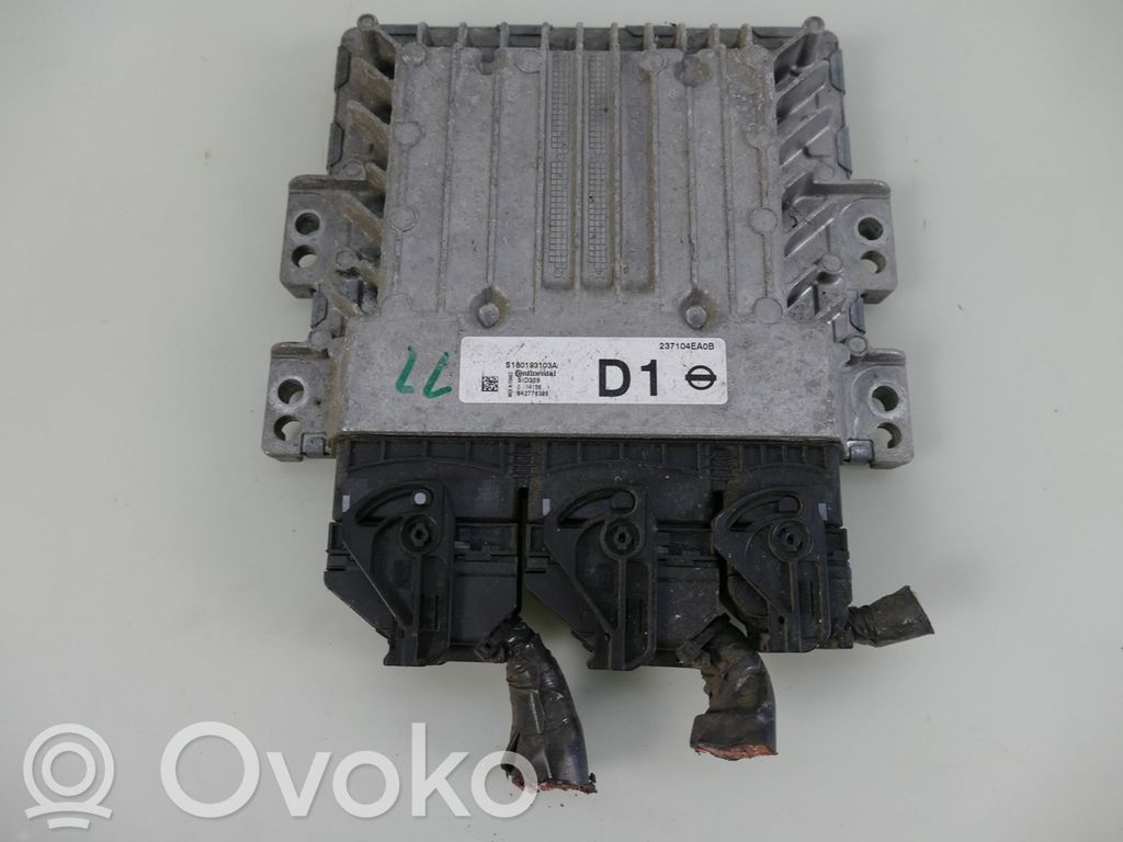 Nissan Qashqai Engine control unit/module 