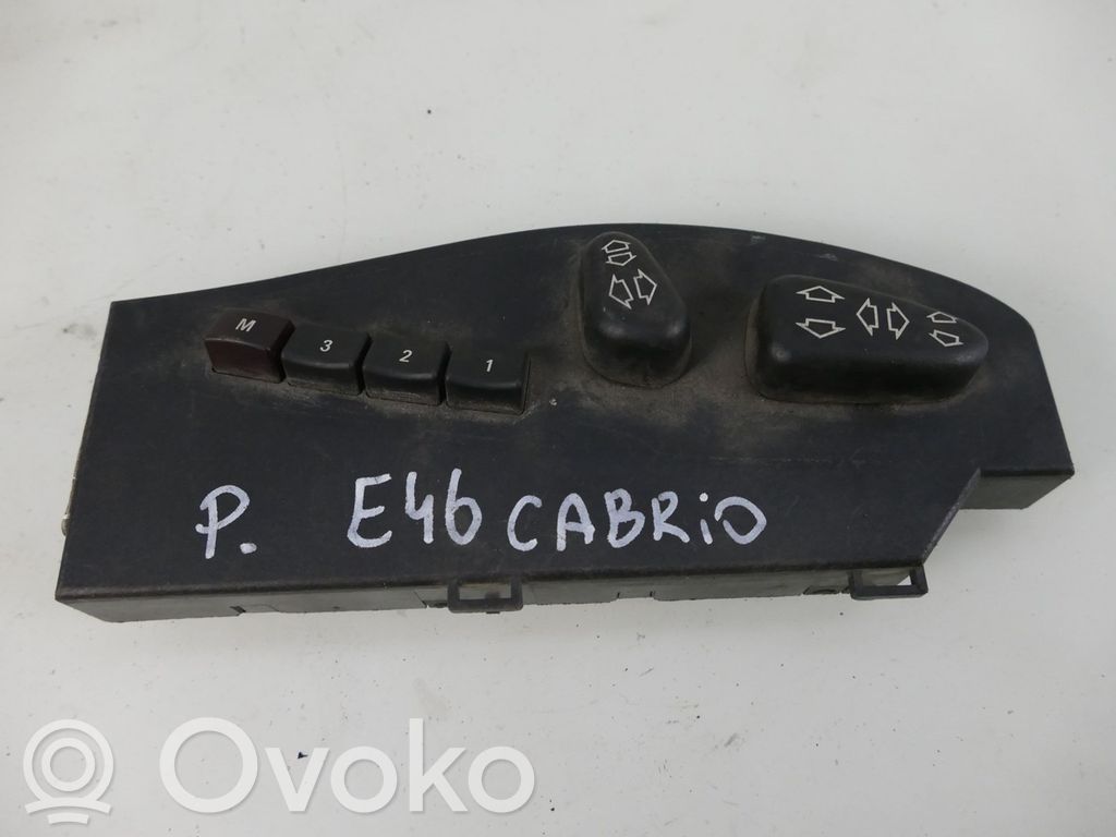 BMW 3 E46 Sēdekļu regulēšanas slēdzis (-i) 
