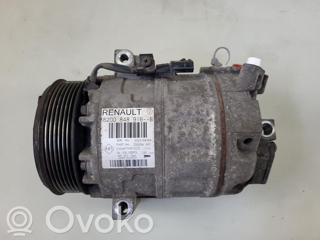 Compresseur de climatisation   8200848916B,0322148349,Z0020460