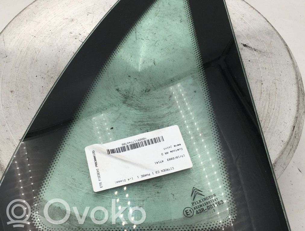 Citroen C3 Rear side window 