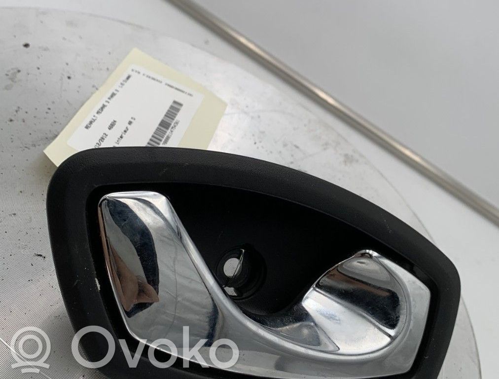 Renault Megane III Klamka wewnętrzna drzwi tylnych 
