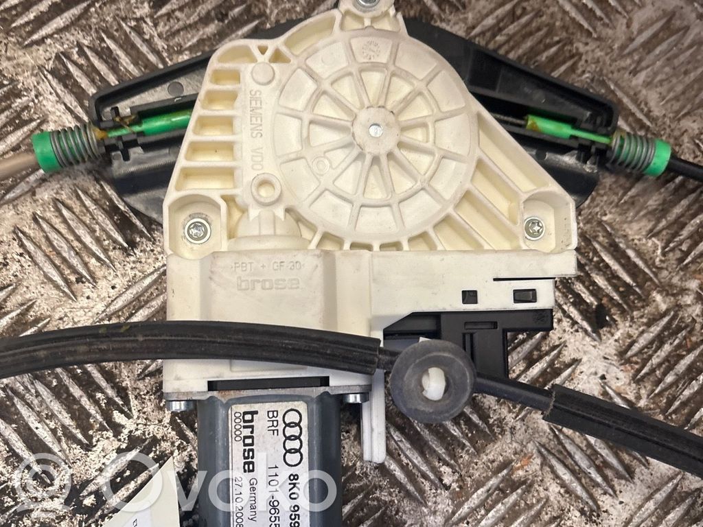 Audi A4 S4 B8 8K Macara ușă față cu motor 