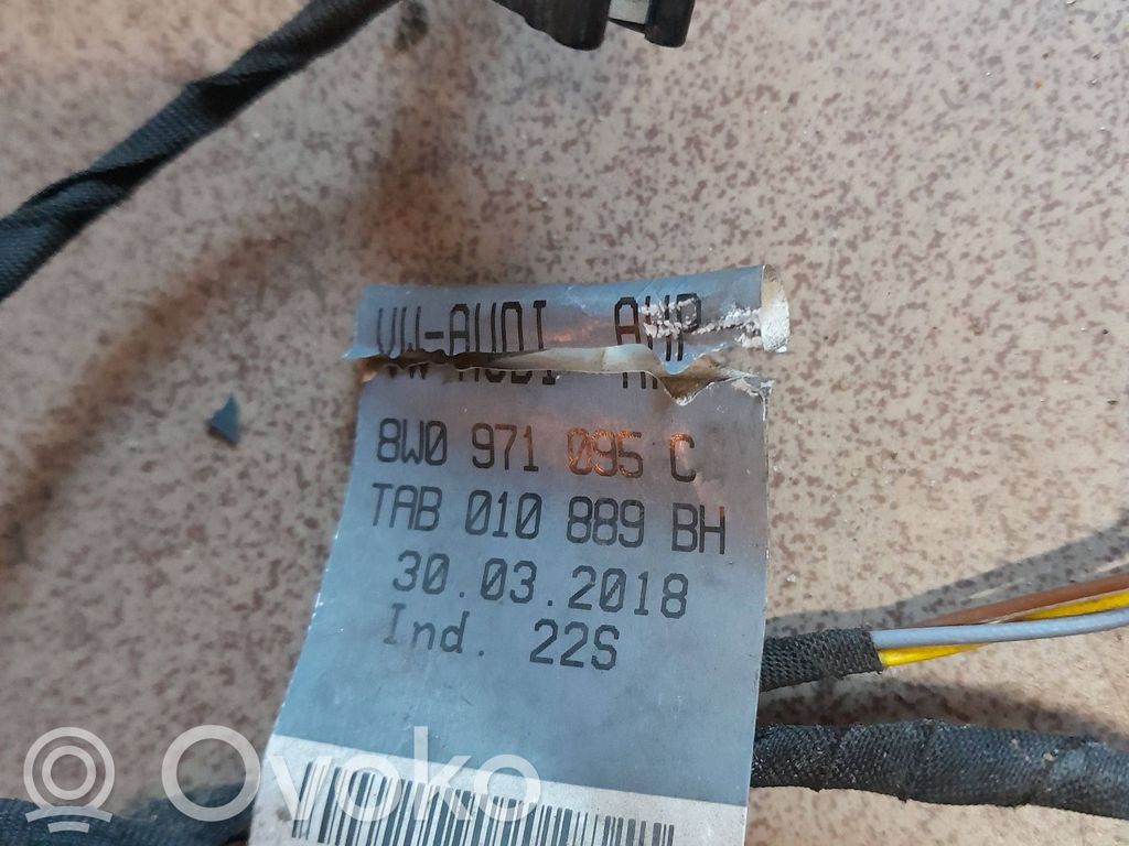 Audi A4 S4 B8 8K Sensor de aparcamiento PDC 