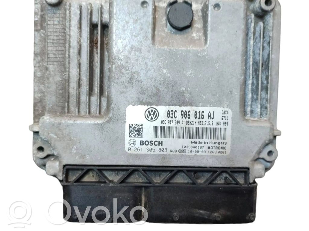Volkswagen Golf VI Engine control unit/module 