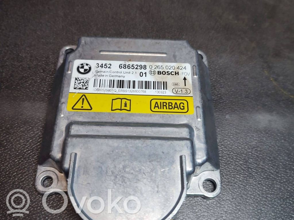 BMW 3 F30 F35 F31 Sterownik / Moduł Airbag 