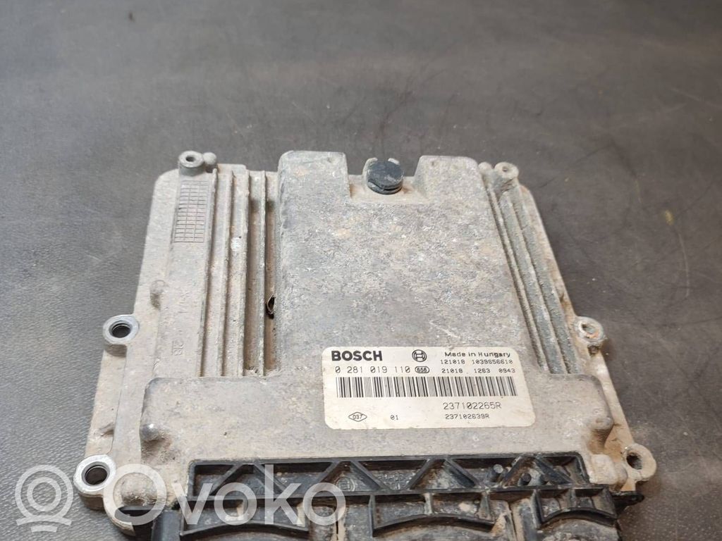 Unidad de control/módulo del motor   0281019110