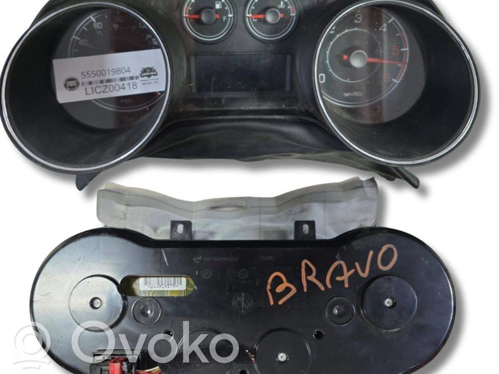 Fiat Bravo Спидометр (приборный щиток) 