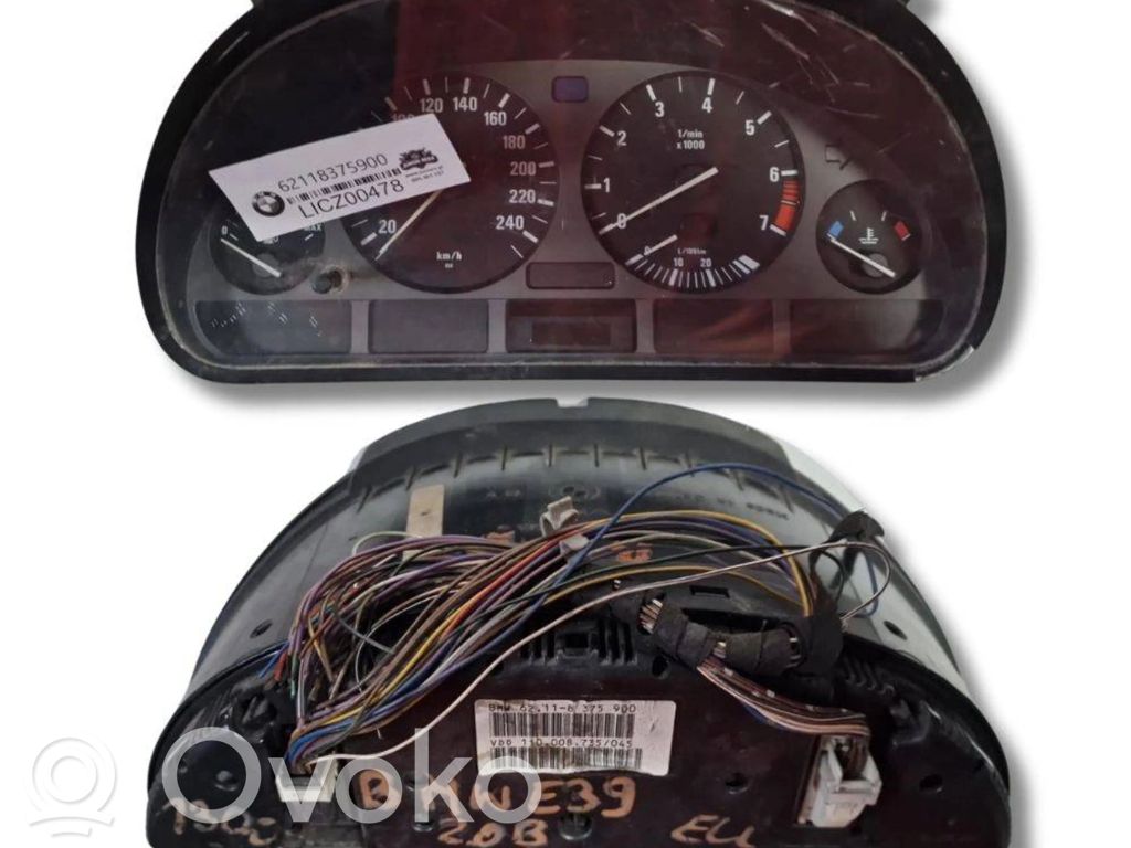 BMW 5 E39 Nopeusmittari (mittaristo) 