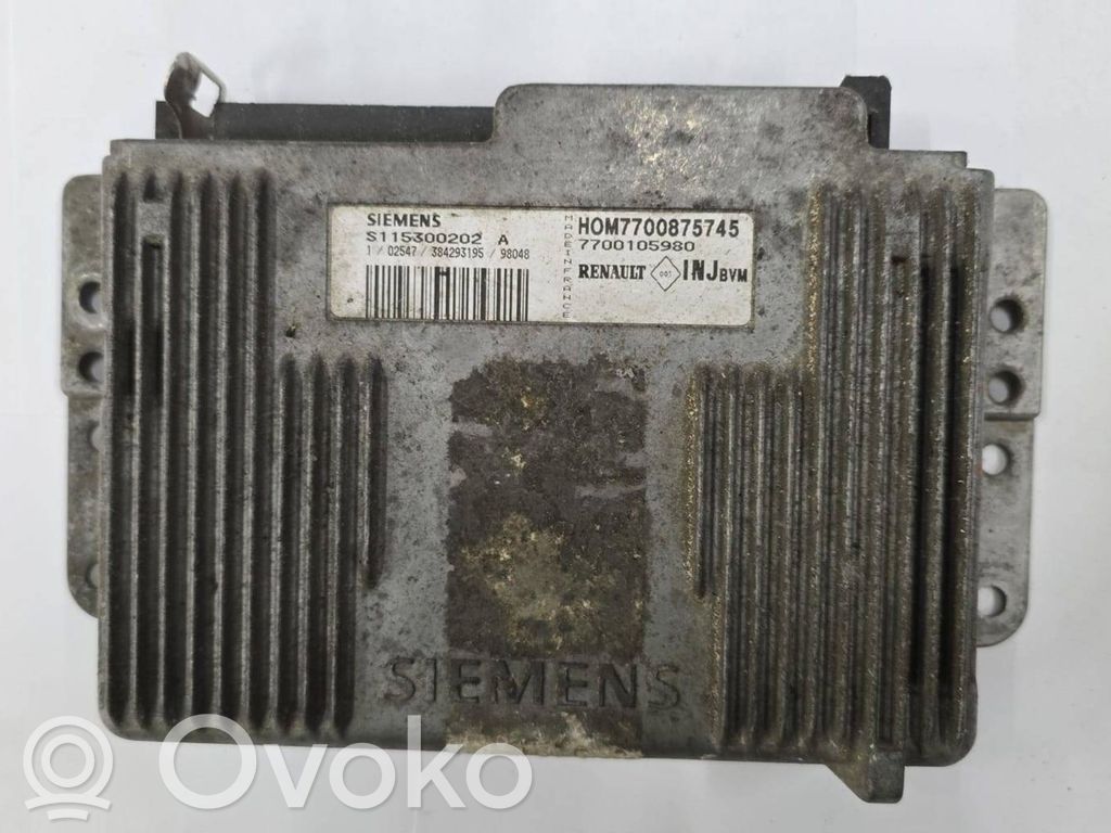 Renault Megane I Engine control unit/module 