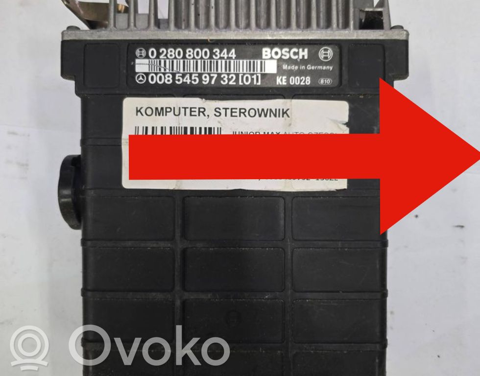 Engine control unit/module   0085459732,0280800344,028080034401