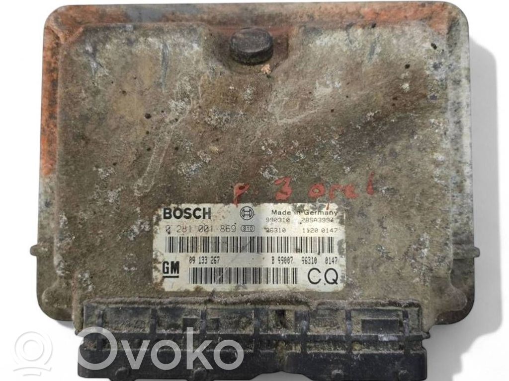 Opel Astra G Engine control unit/module 