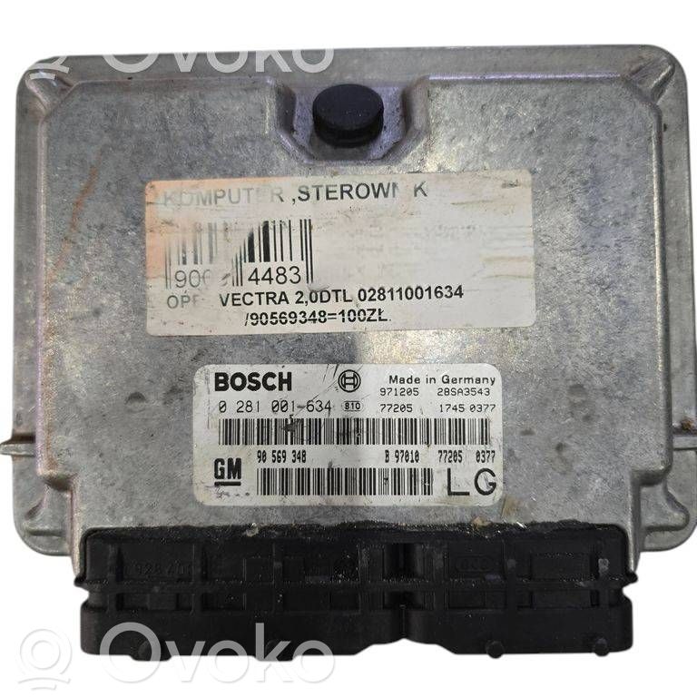 Opel Astra G Engine control unit/module 
