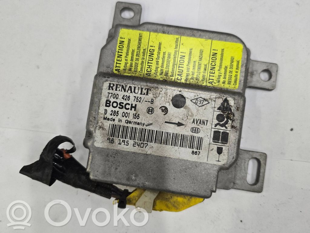 Renault Clio II Airbag control unit/module 