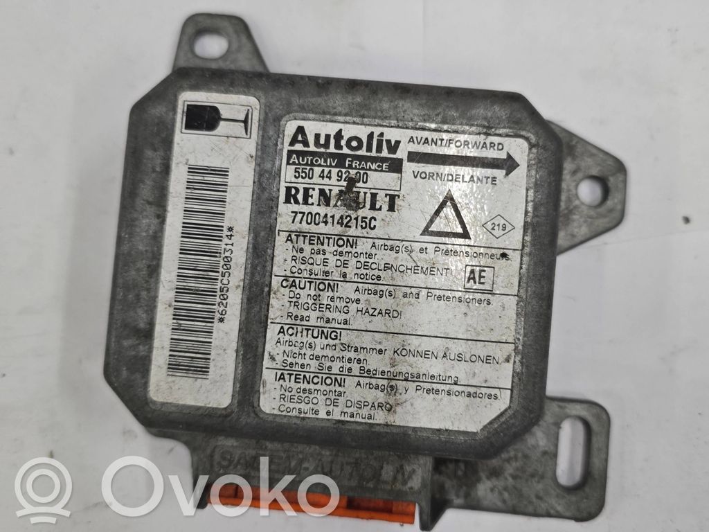 Renault Laguna I Airbag control unit/module 