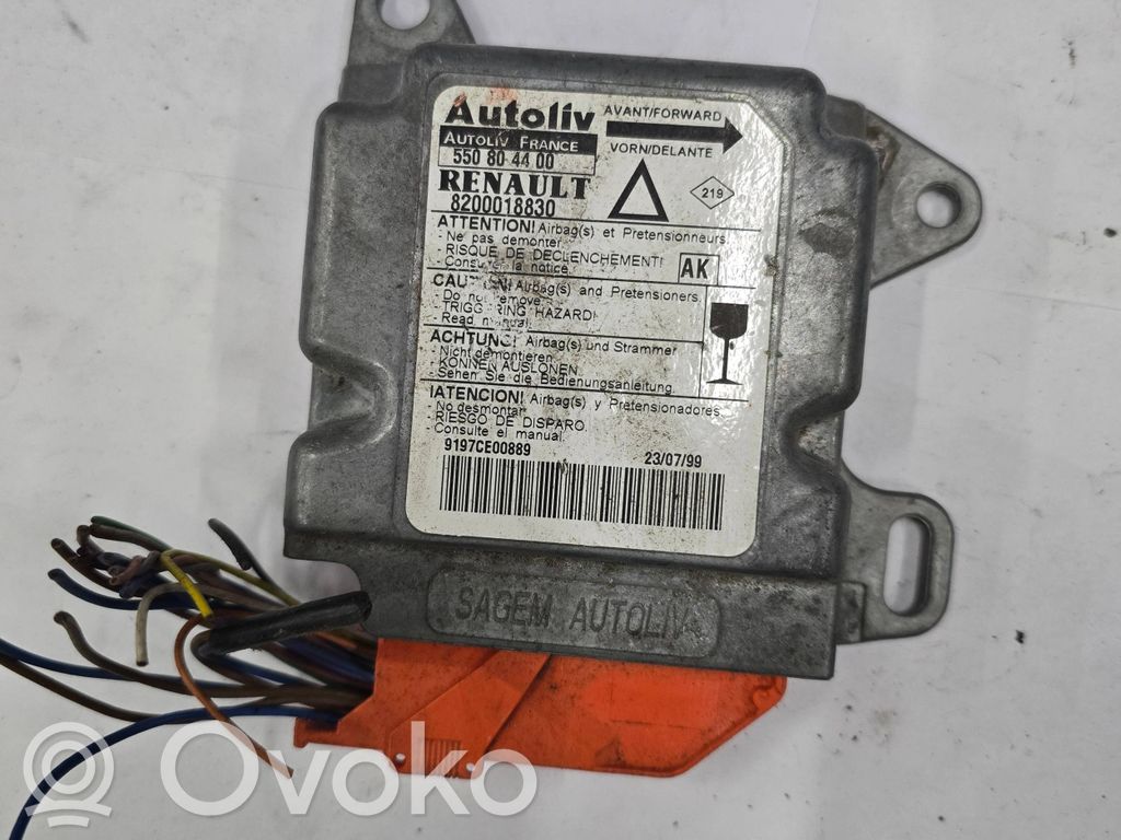 Renault Laguna I Sterownik / Moduł Airbag 