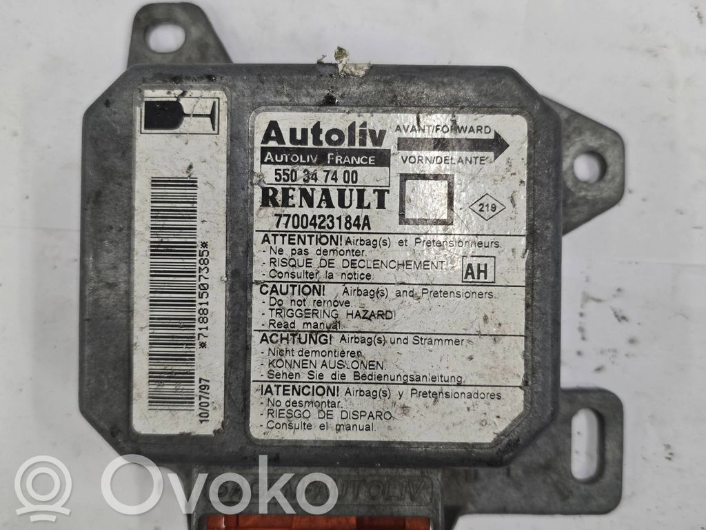 Renault Megane I Airbag control unit/module 