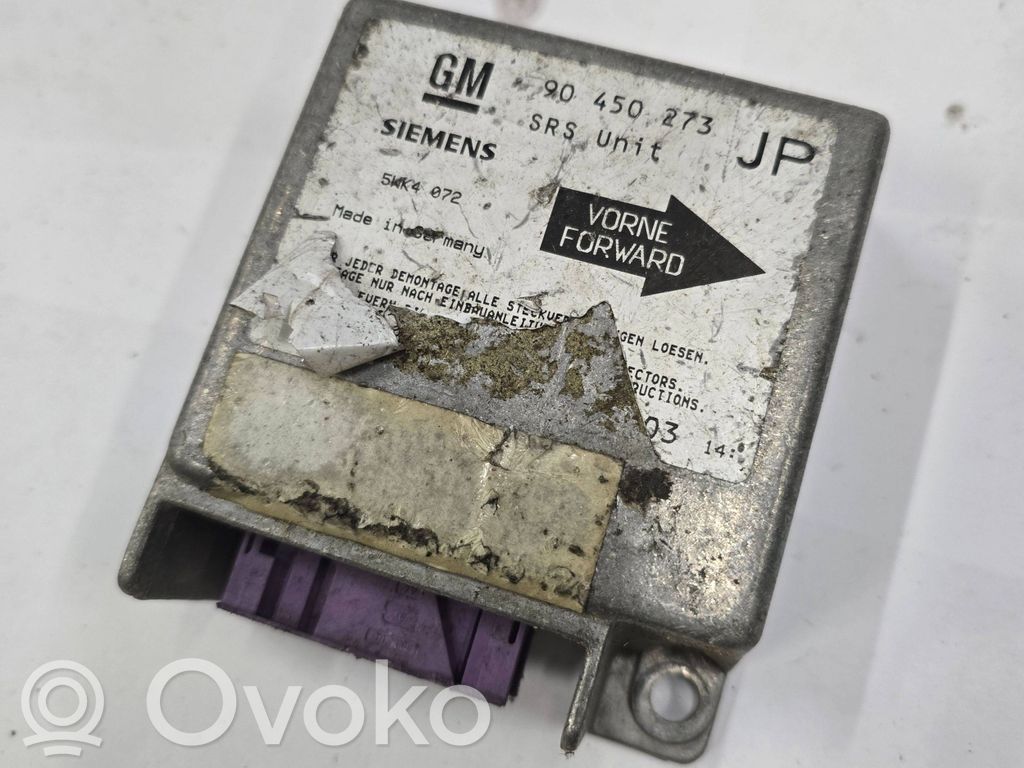 Opel Astra F Airbag control unit/module 