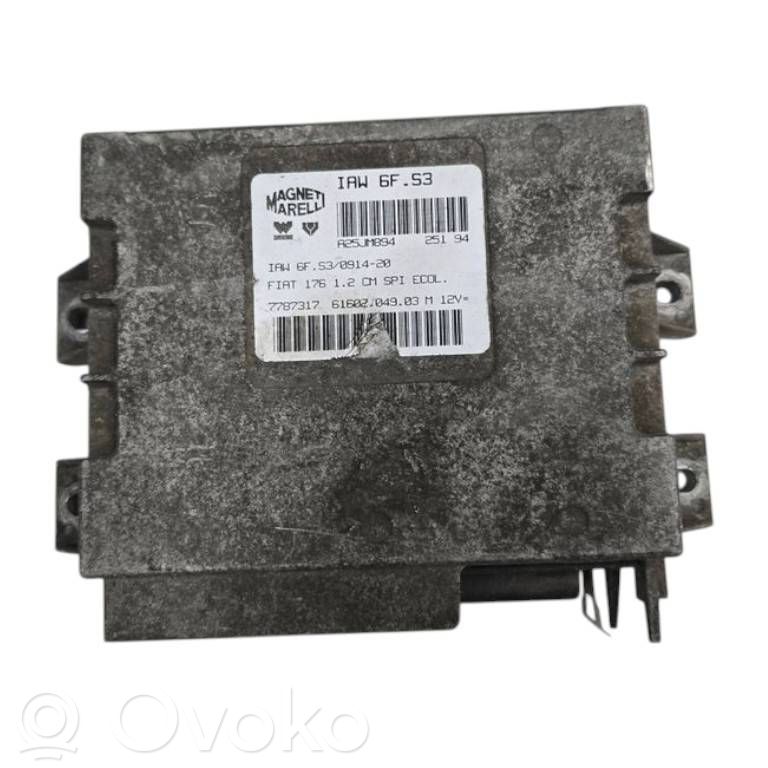 Engine control unit/module   7787317,A25JM894,IAW6F53,6160204903M