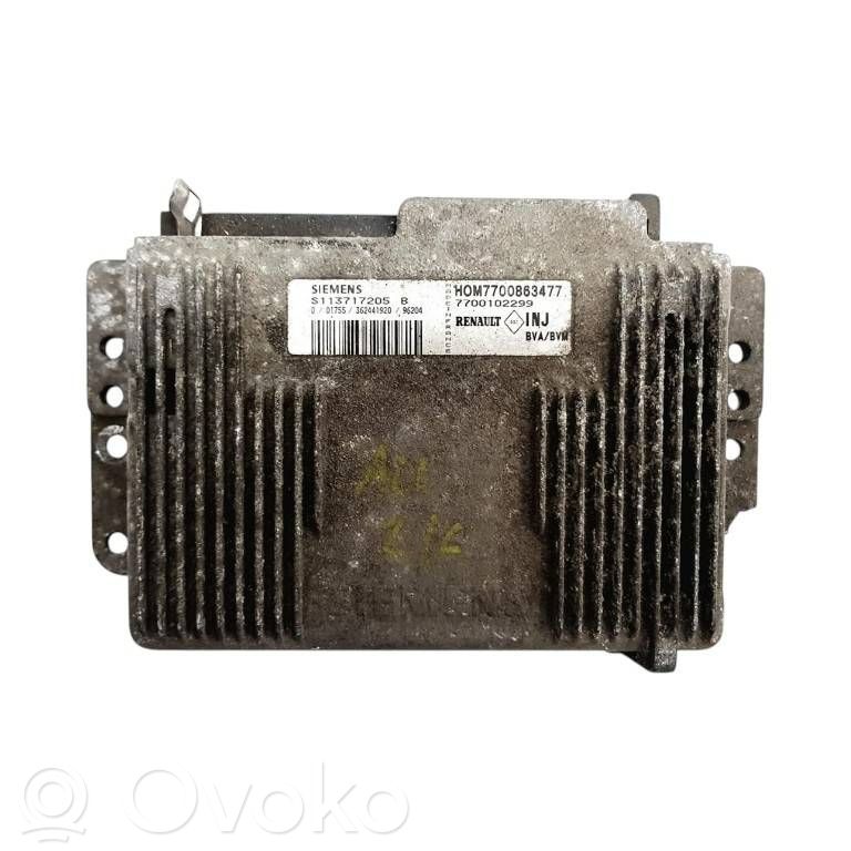 Engine control unit/module   7700863477,S113717205D,7700102299