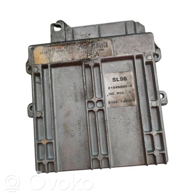 Citroen Berlingo Engine control unit/module 