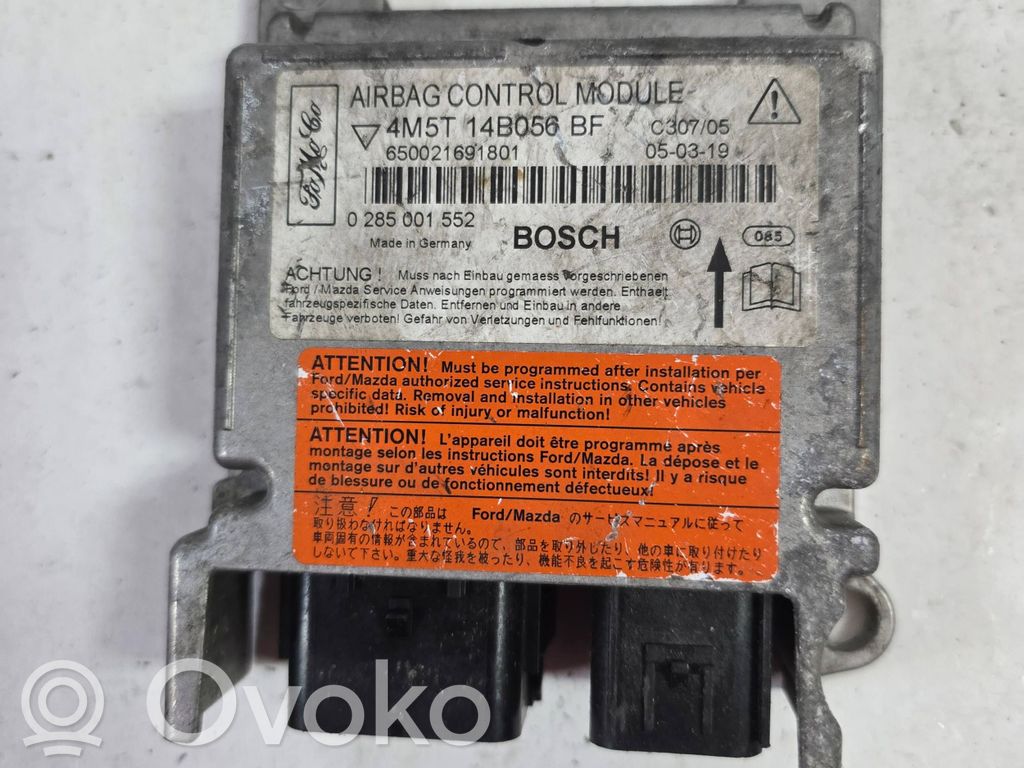 Ford Focus Airbag control unit/module 