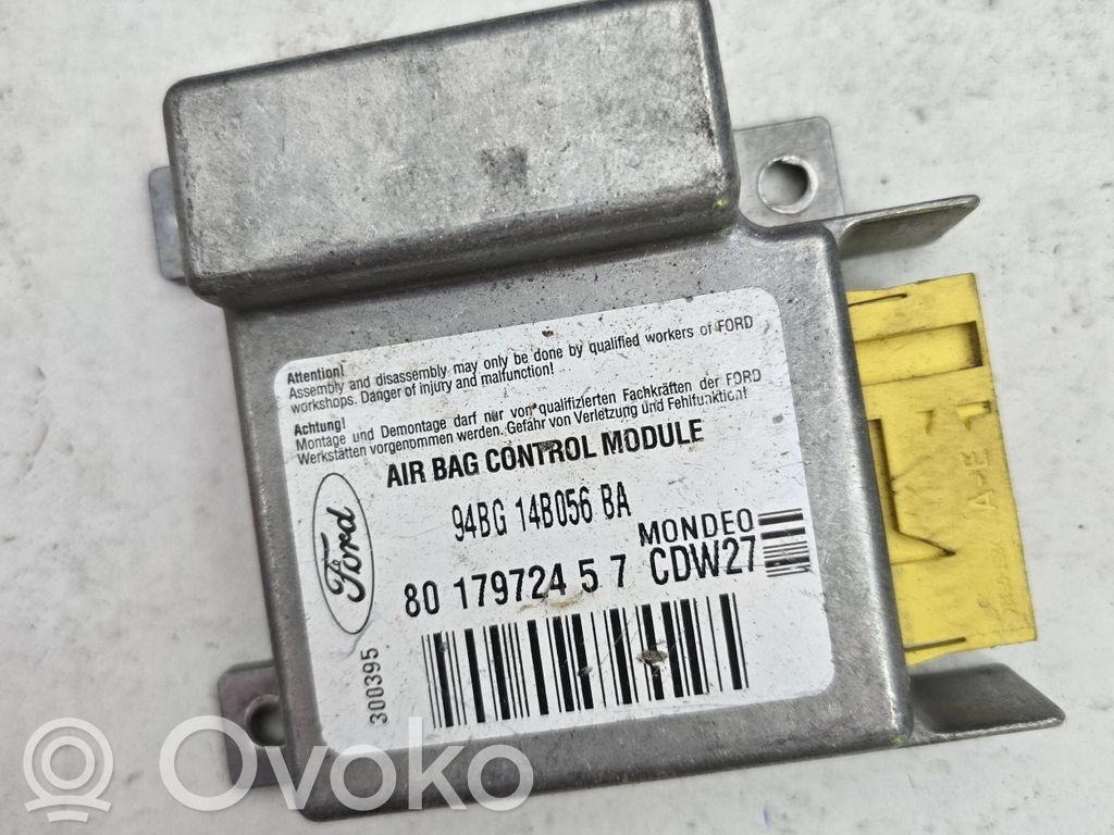 Ford Mondeo MK I Airbag control unit/module 