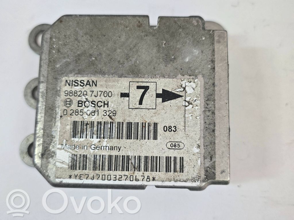 Nissan Primera Airbag control unit/module 