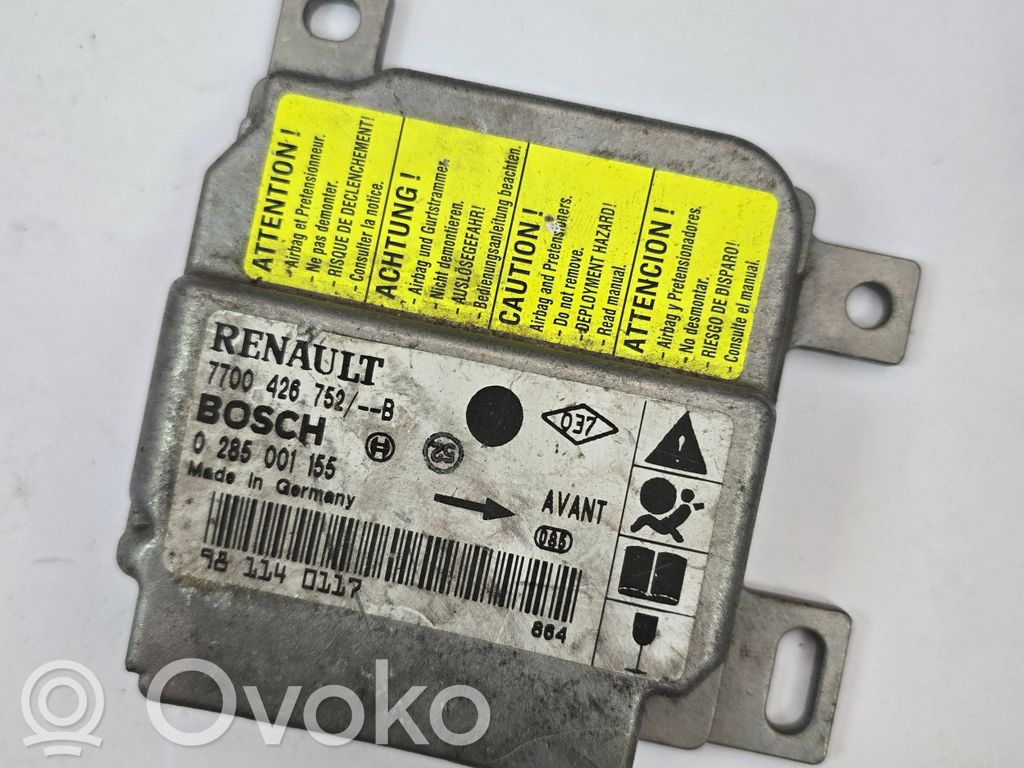 Renault Clio II Airbag control unit/module 
